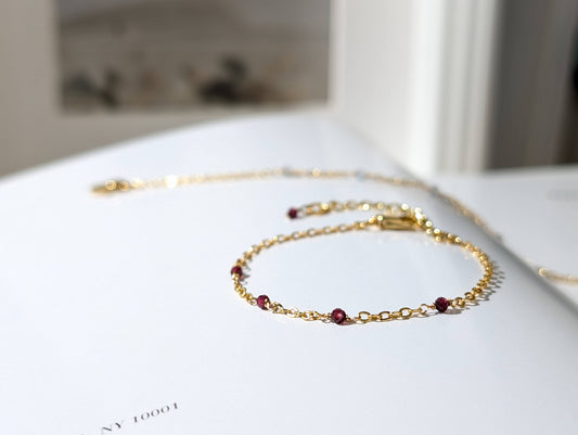 流星 天然石手鍊