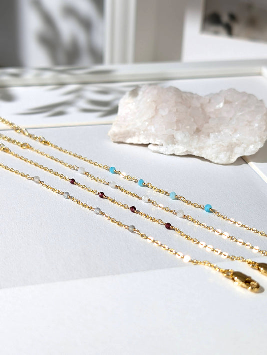 流星 天然石手鍊