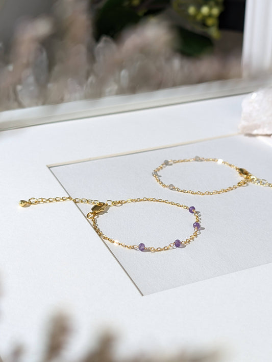 晨光 天然石手鍊