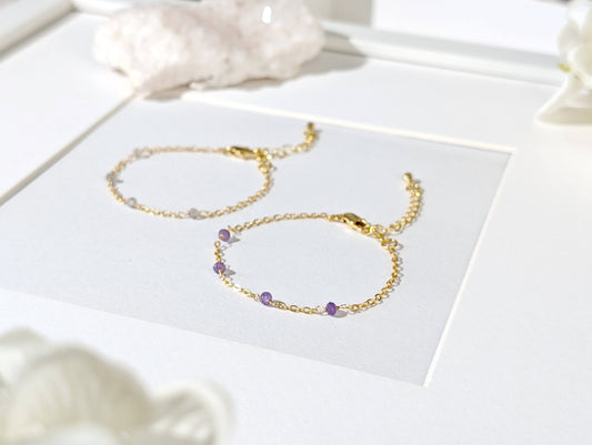 晨光 天然石手鍊