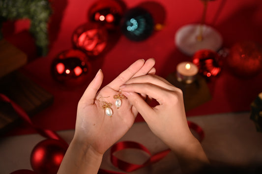 禮物純銀耳環 / 珍珠 / JIEGEM 姊的珠寶