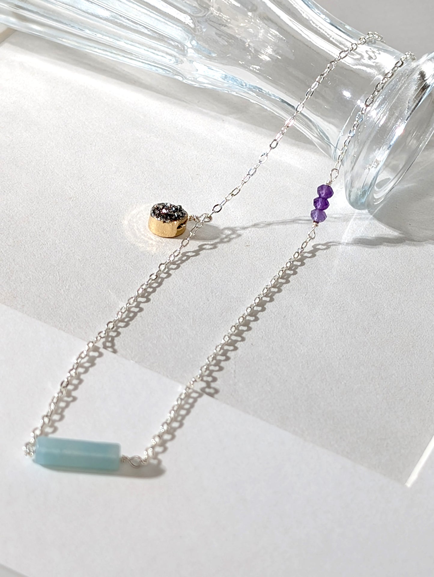 晨海微光 圓管項鍊