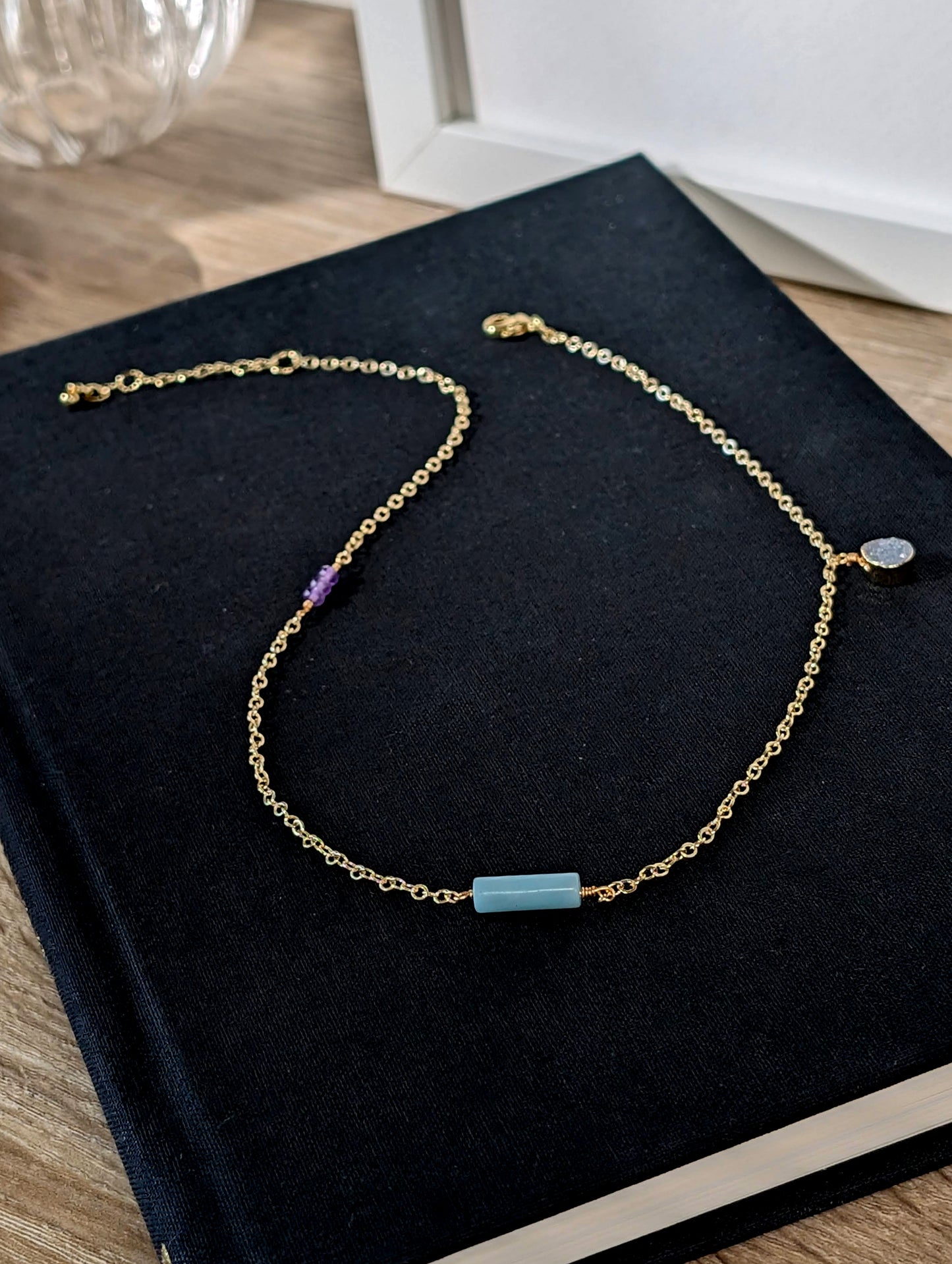 晨海微光 圓管項鍊