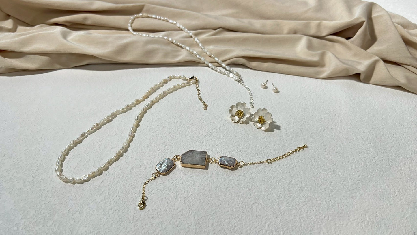 月海之詩 天然石手鍊