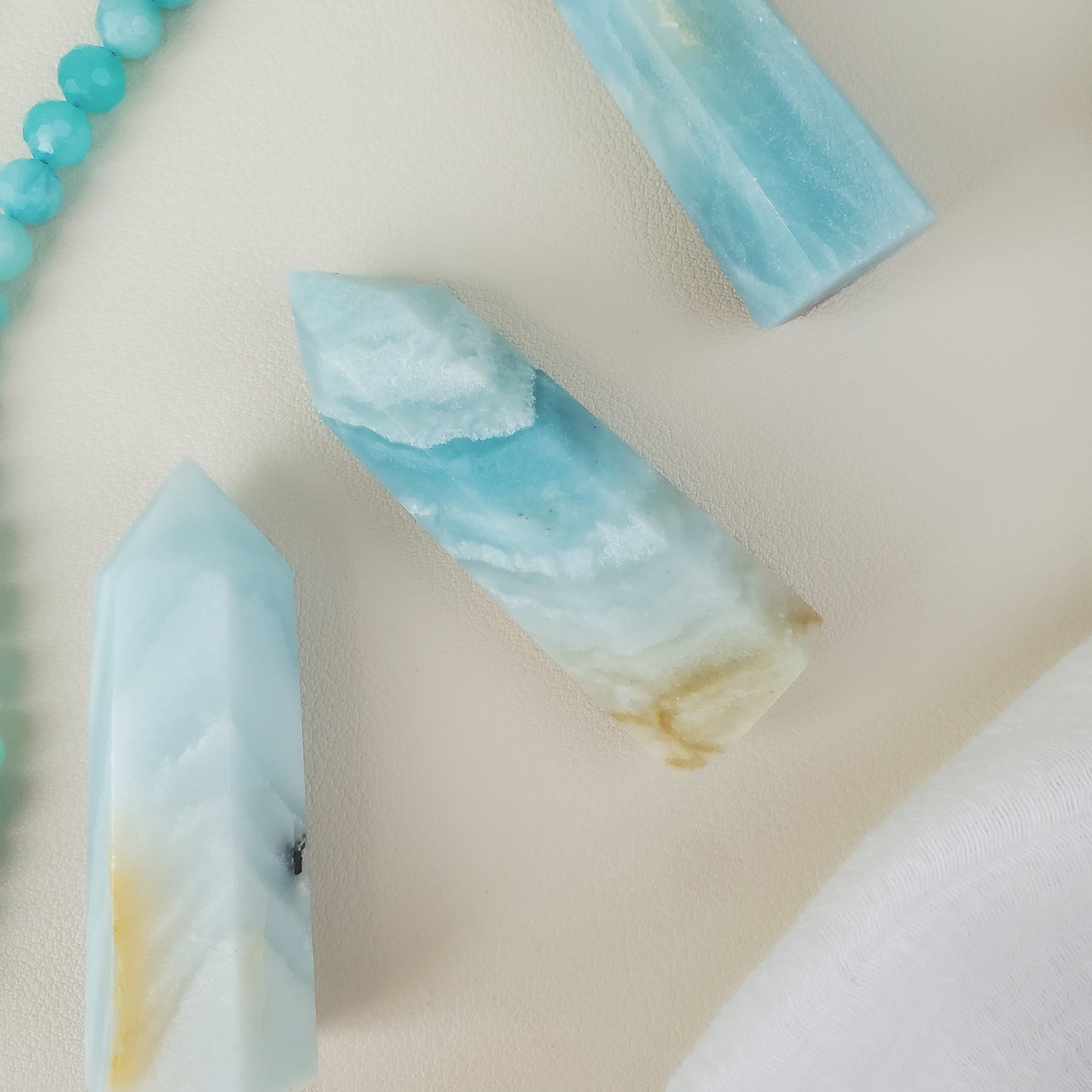 亞馬遜石晶柱 A002 (Amazonite)