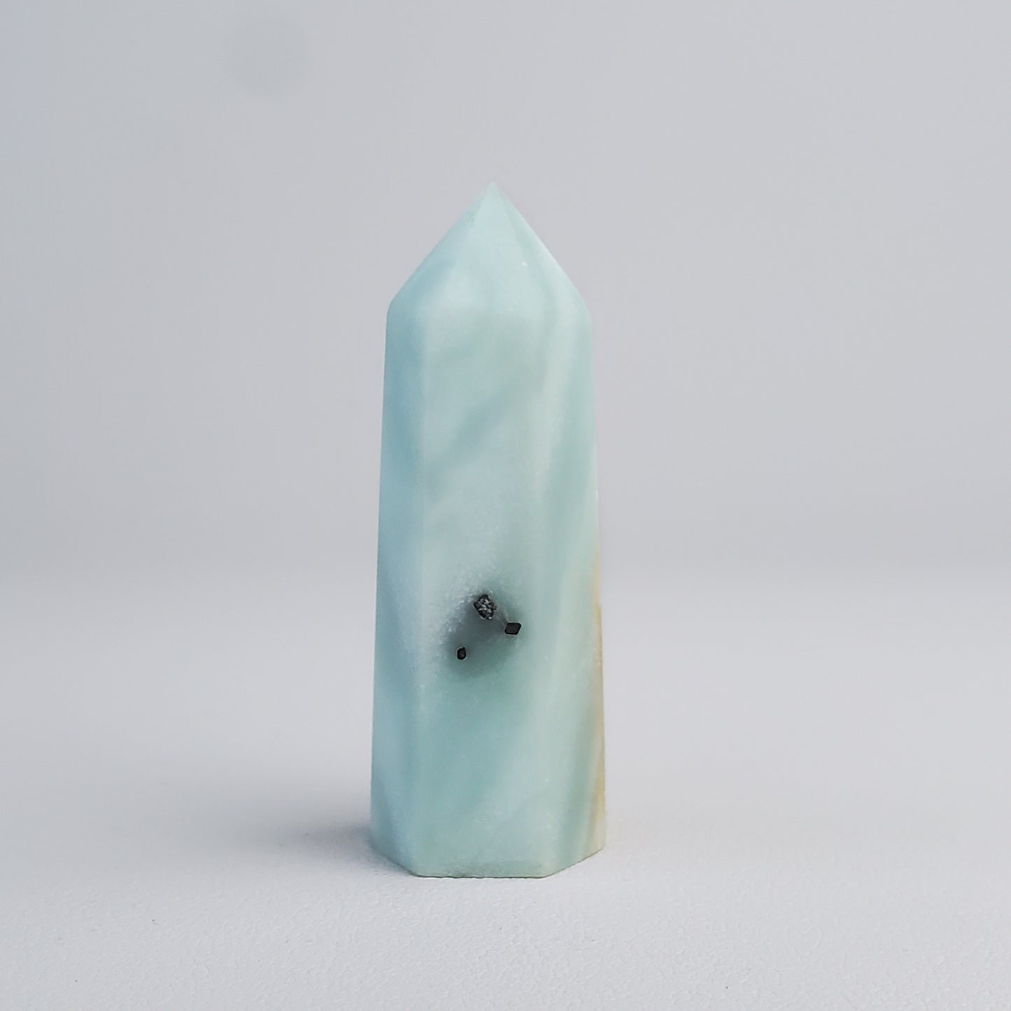 亞馬遜石晶柱 A001 (Amazonite)