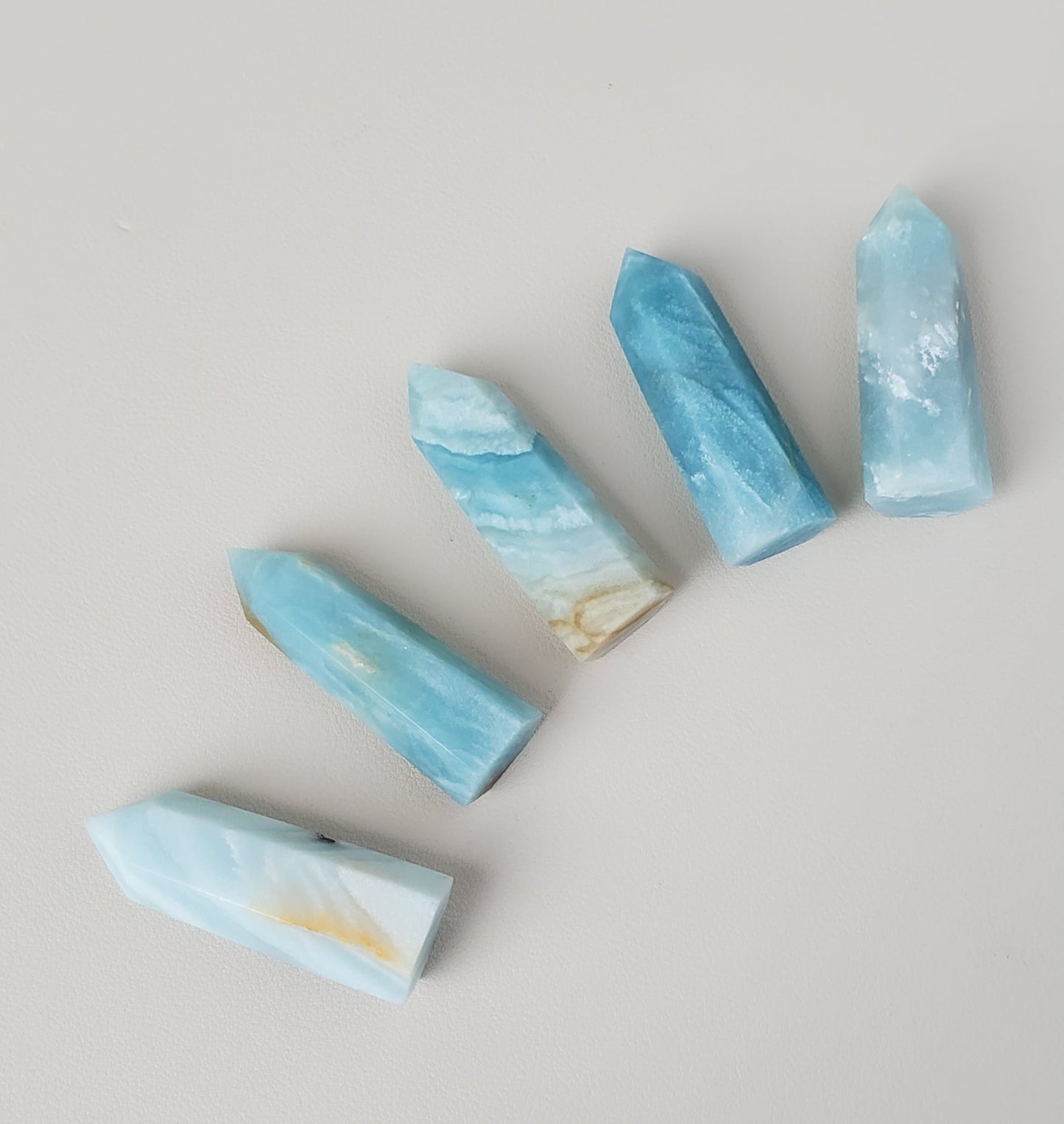 亞馬遜石晶柱 A004 (Amazonite)