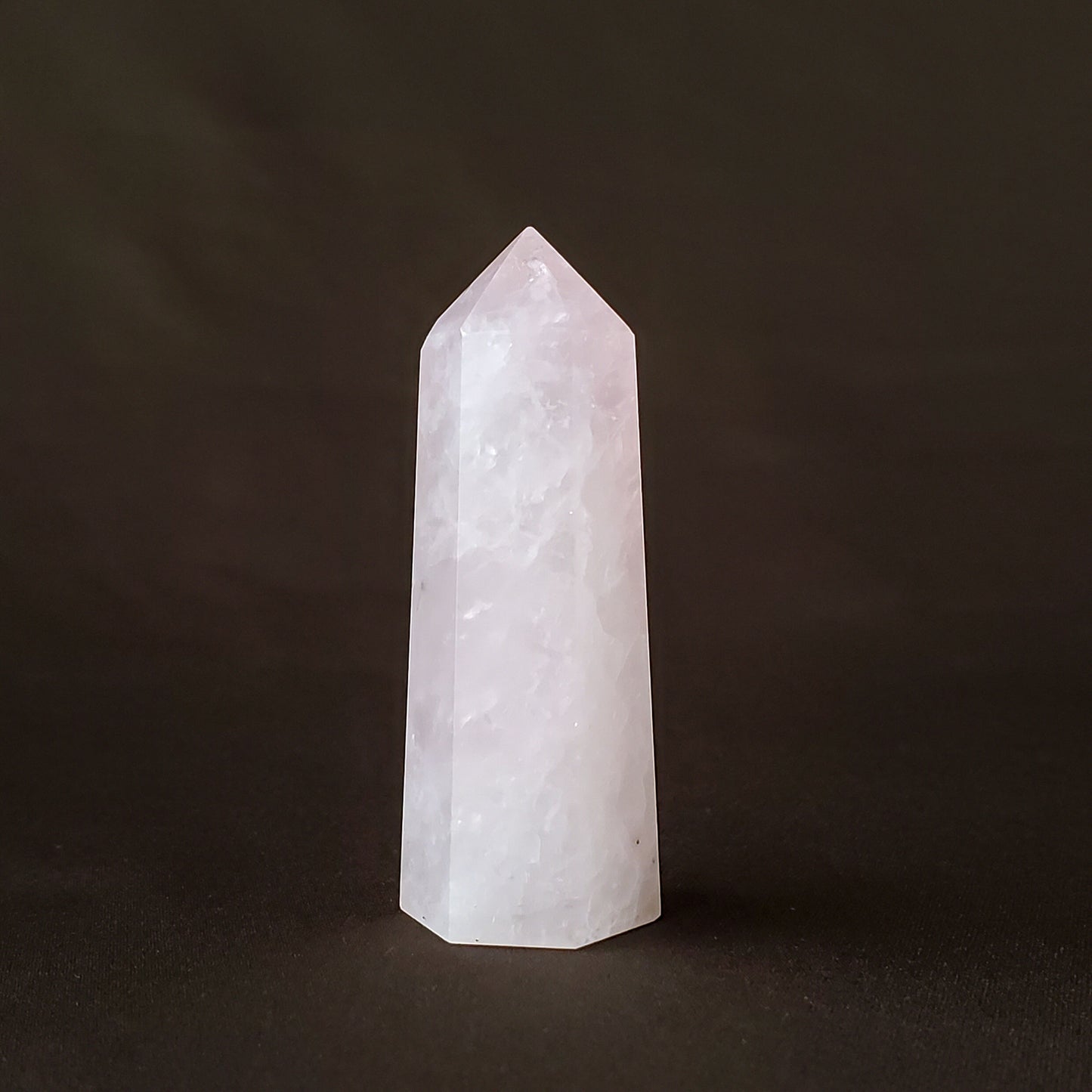 粉晶晶柱 RQ001 (Rose Quartz)