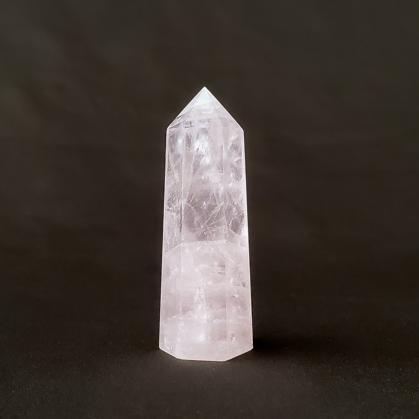 粉晶晶柱 RQ002 (Rose Quartz)