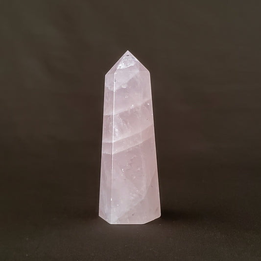 粉晶晶柱 RQ004 (Rose Quartz)