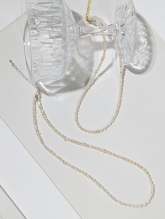 纖柔巴洛克珍珠項鍊