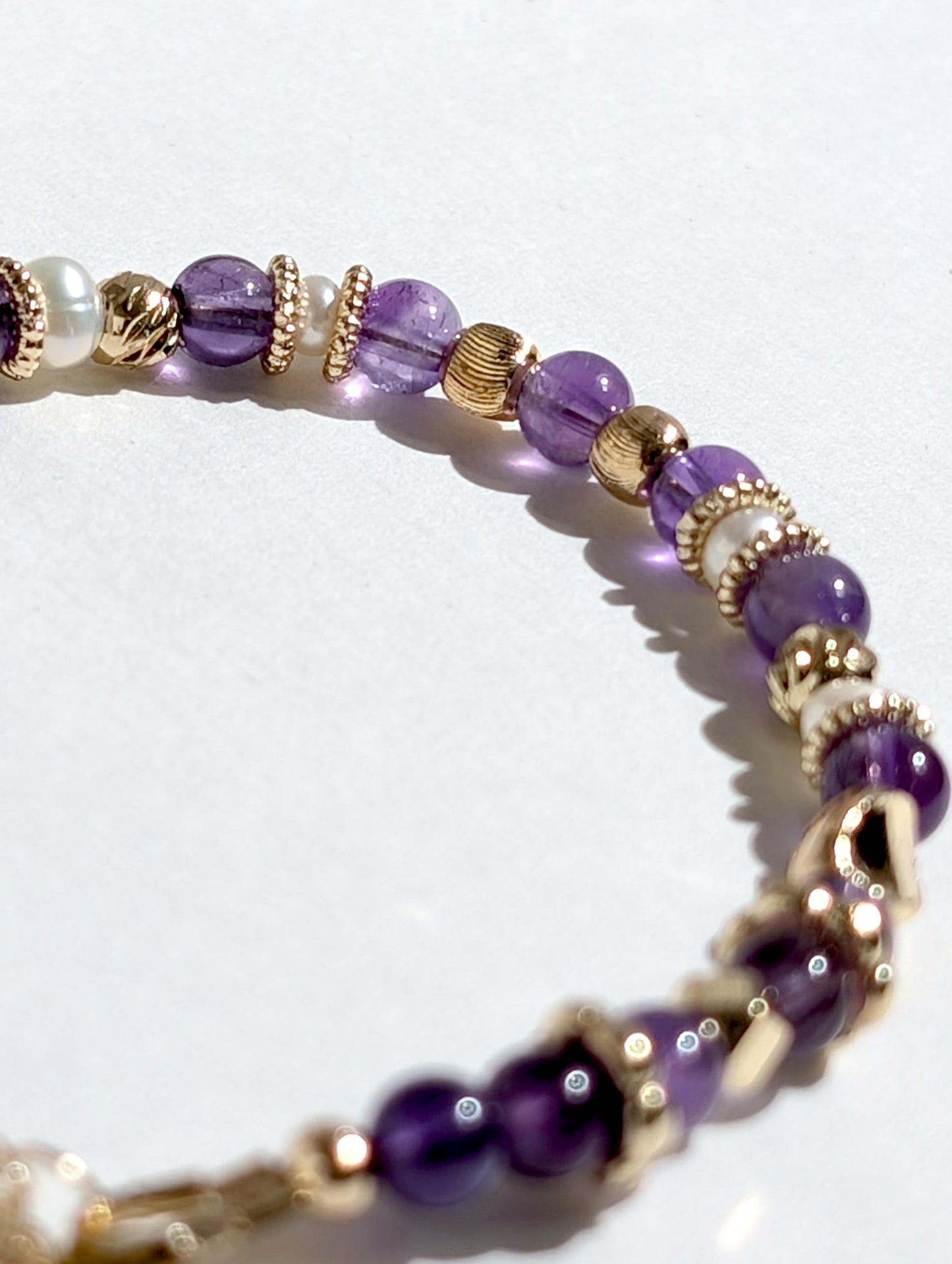 紫夢低語 紫水晶手鍊