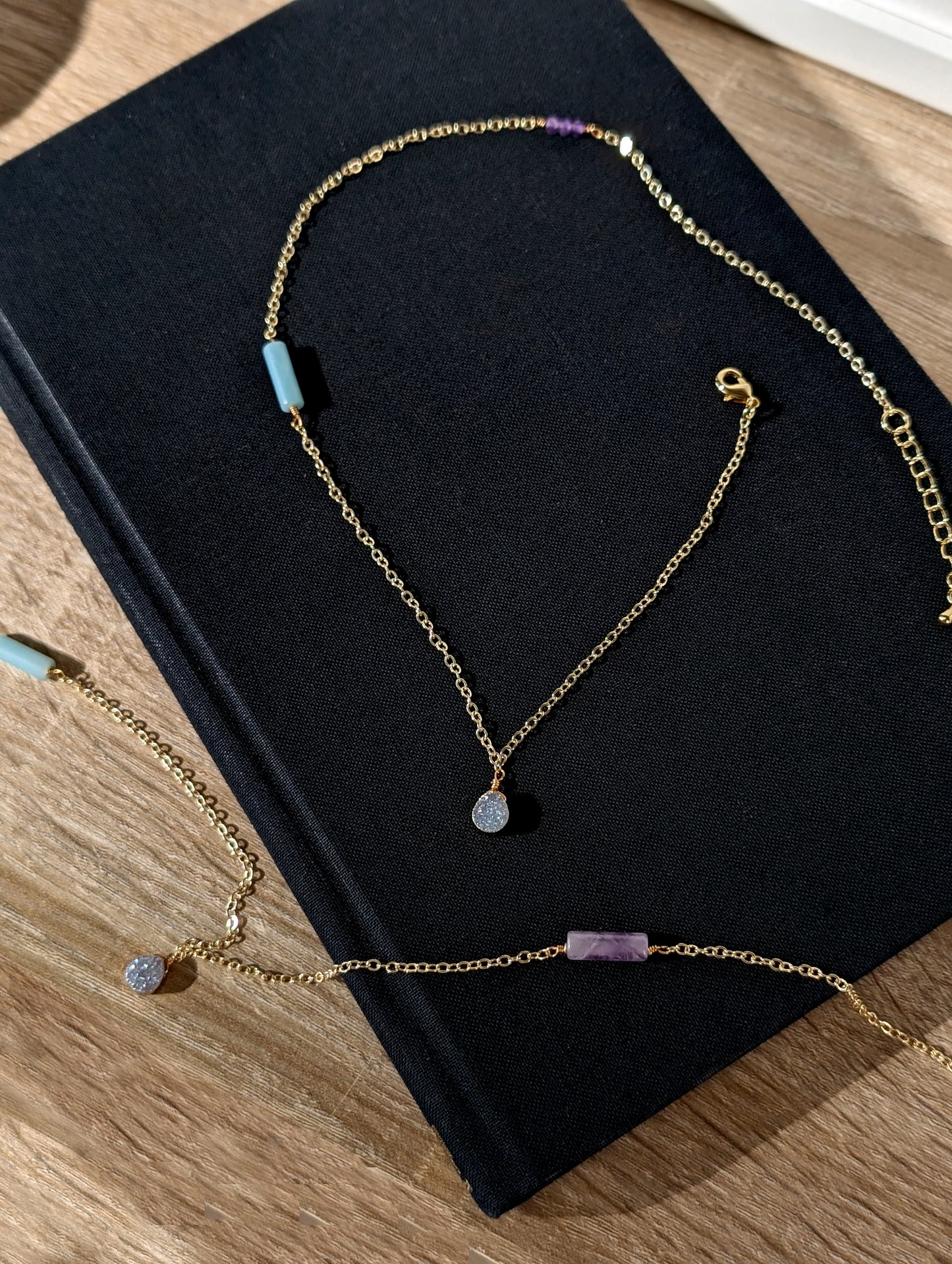 晨海微光 圓管項鍊