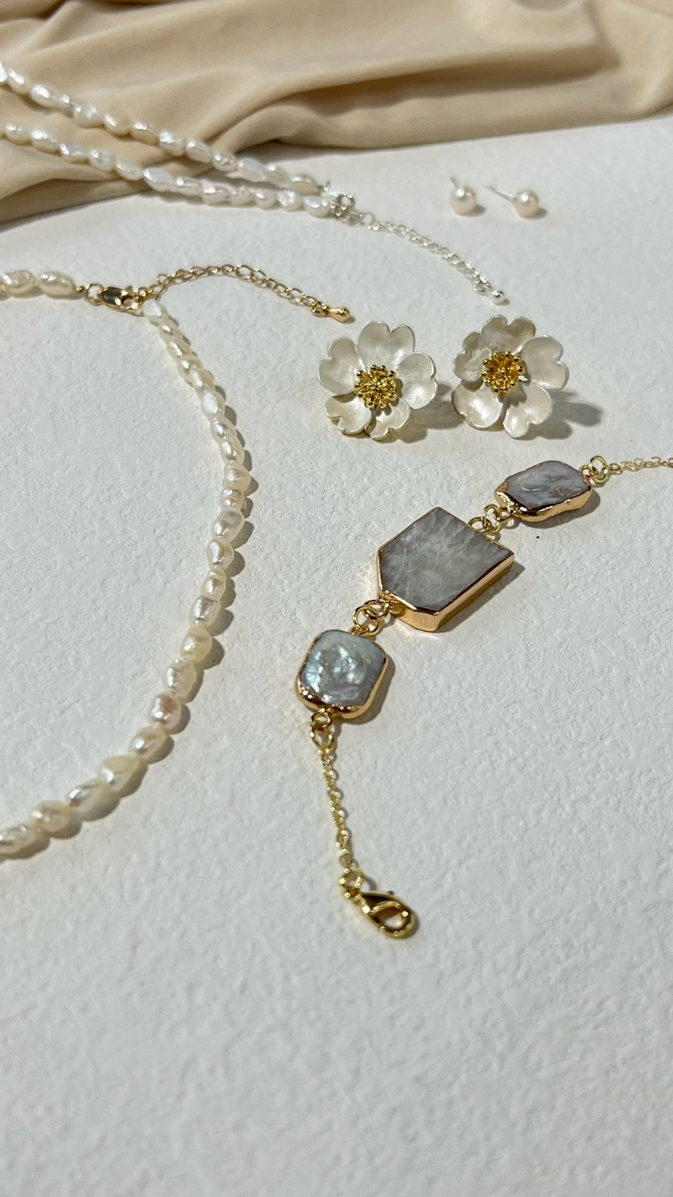 月海之詩 天然石手鍊