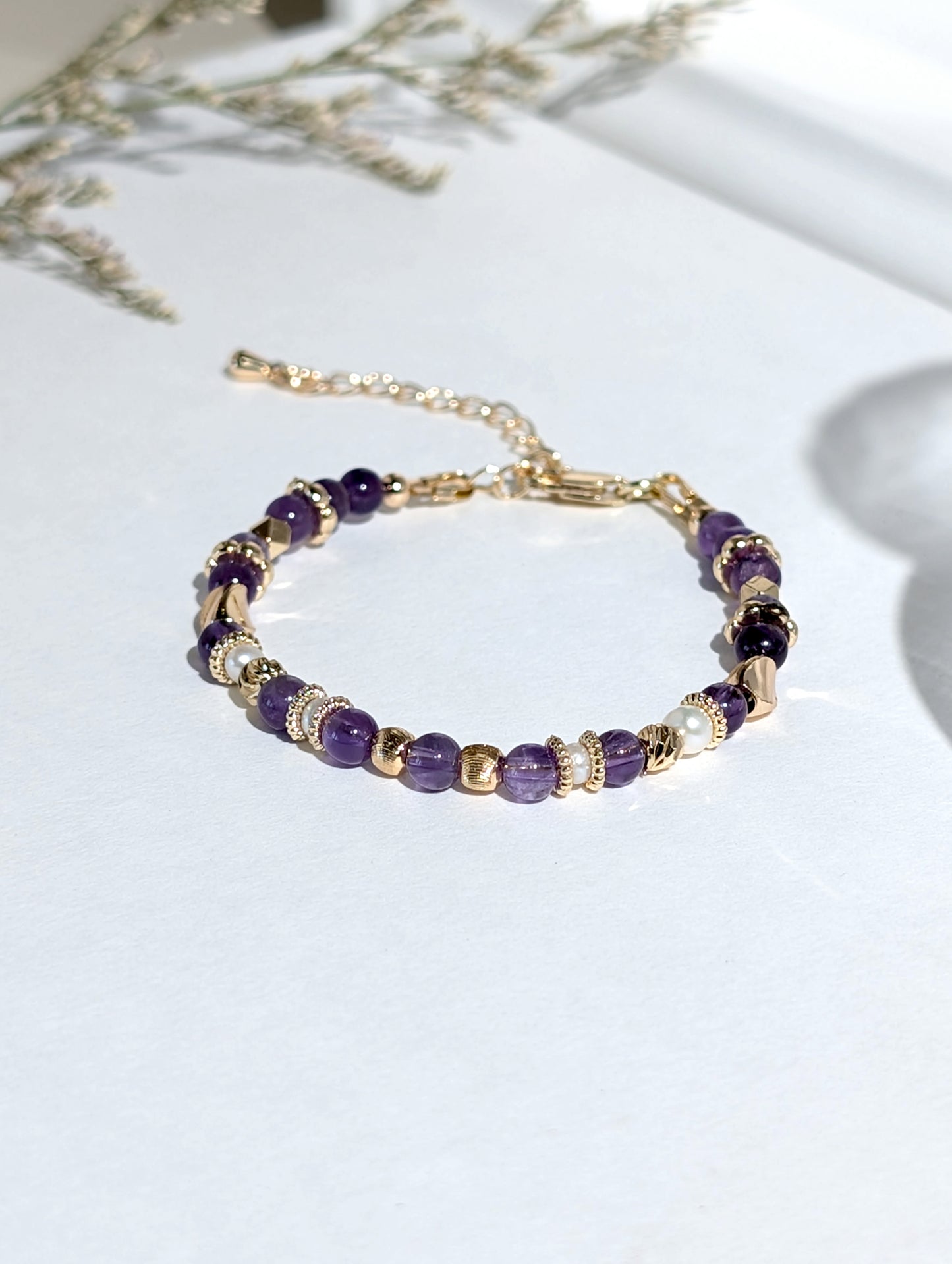 紫夢低語 紫水晶手鍊