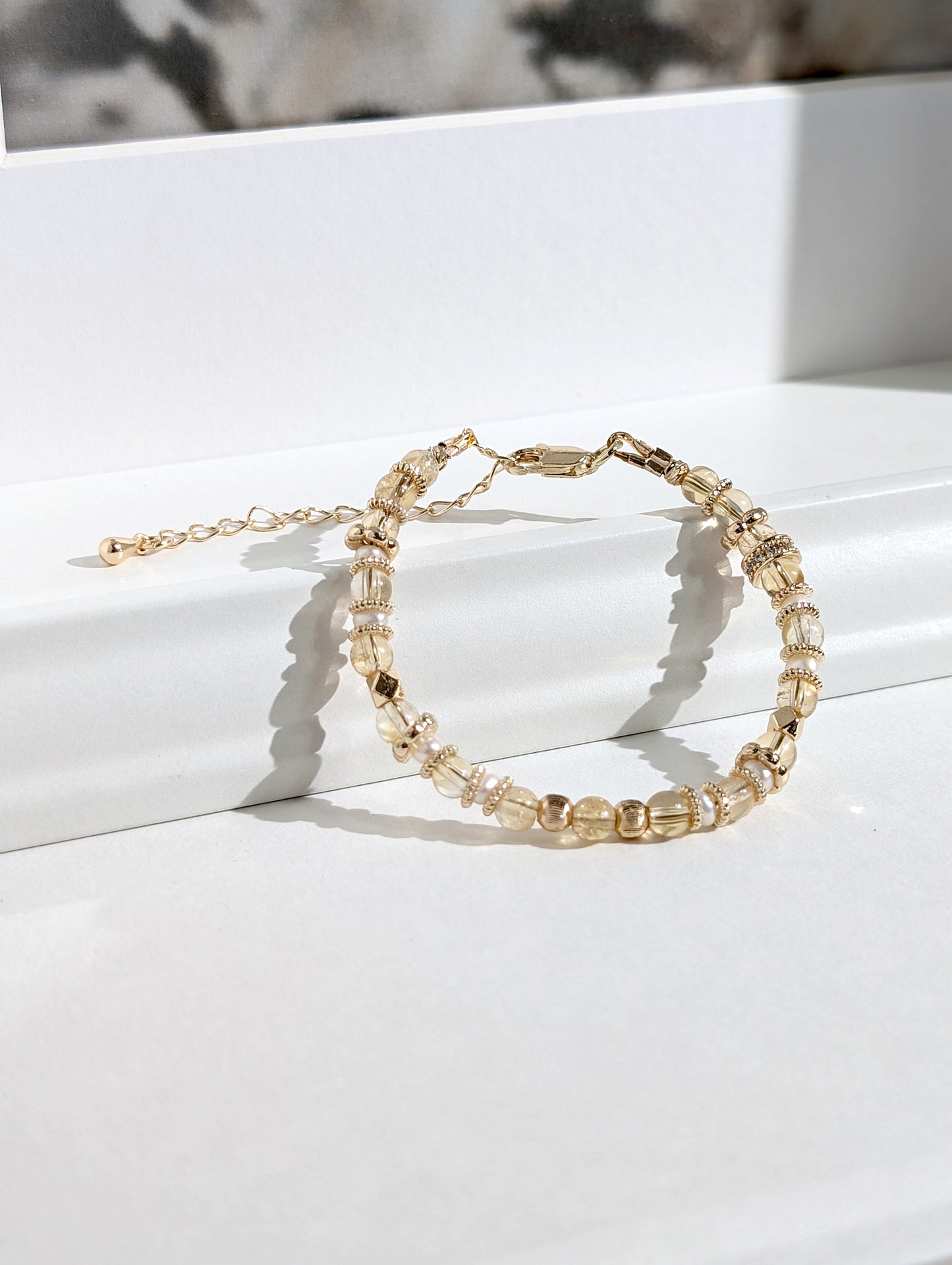 暖陽微光 黃水晶手鍊