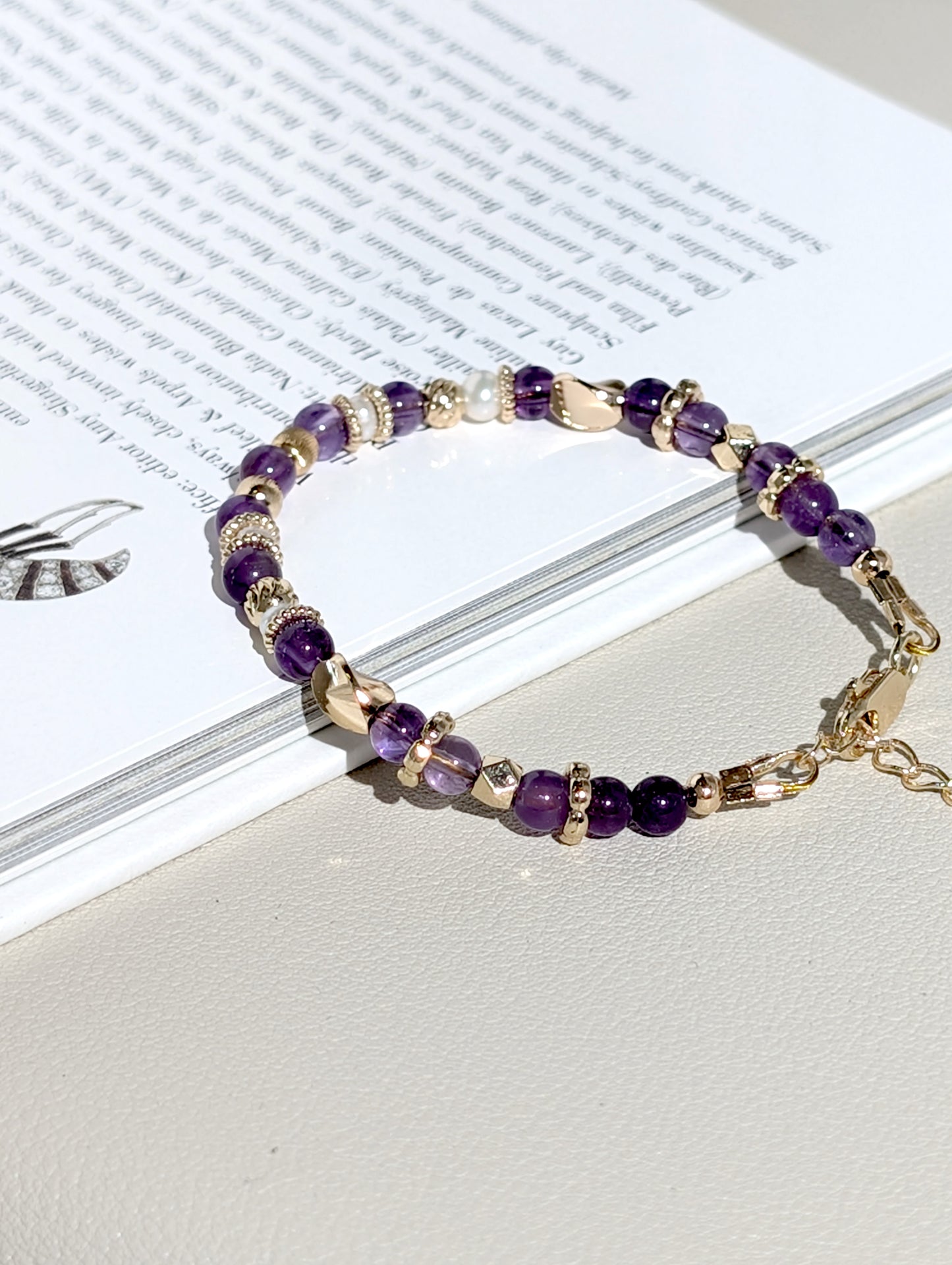 紫夢低語 紫水晶手鍊