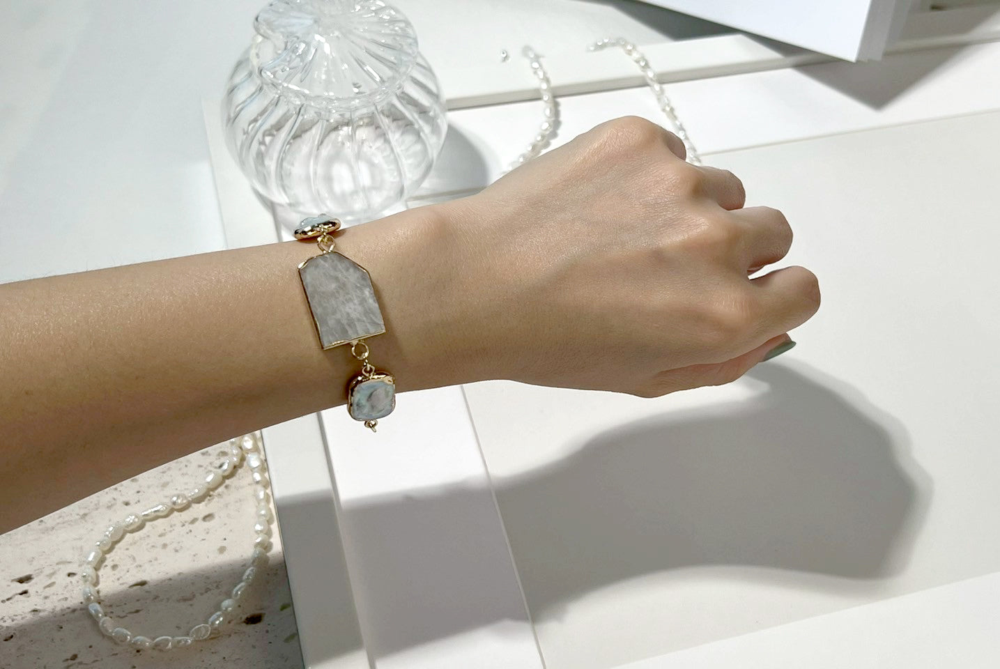 月海之詩 天然石手鍊