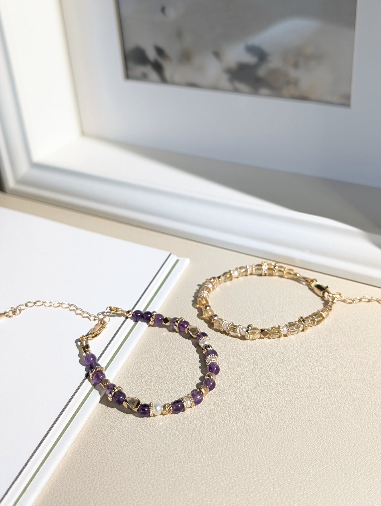 暖陽微光 黃水晶手鍊