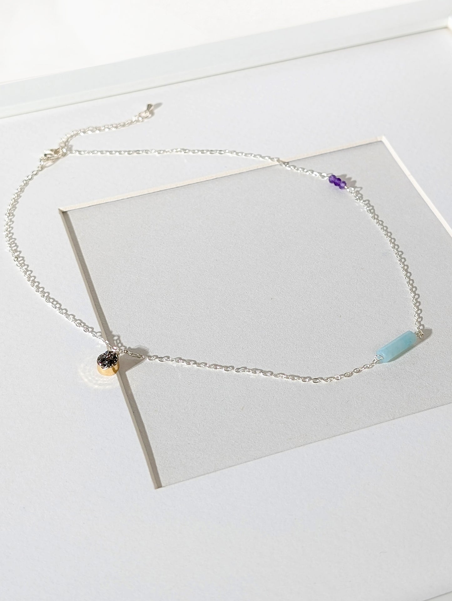 晨海微光 圓管項鍊