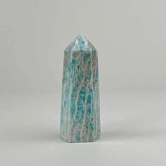 條紋亞馬遜石晶柱 SA002 (Amazonite)