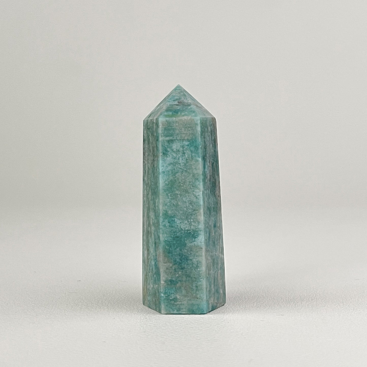 條紋亞馬遜石晶柱 SA003 (Amazonite)