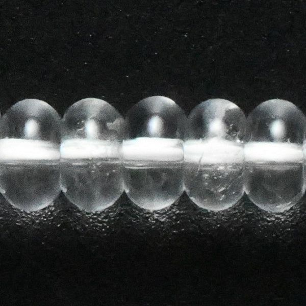 【杰鴻】白水晶 車輪珠【MCR.022】3X6-6X12MM 寶石珠珠DIY手工材料